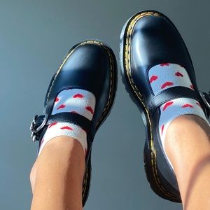 heaven by marc jacobs x dr Martens limited edition rare collab Mary Jane shoes